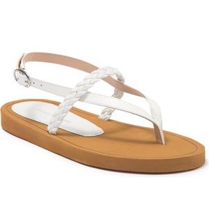 Stuart Weitzman braided sandals